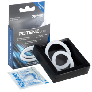 Potenz duo anillos pene talla m blanco