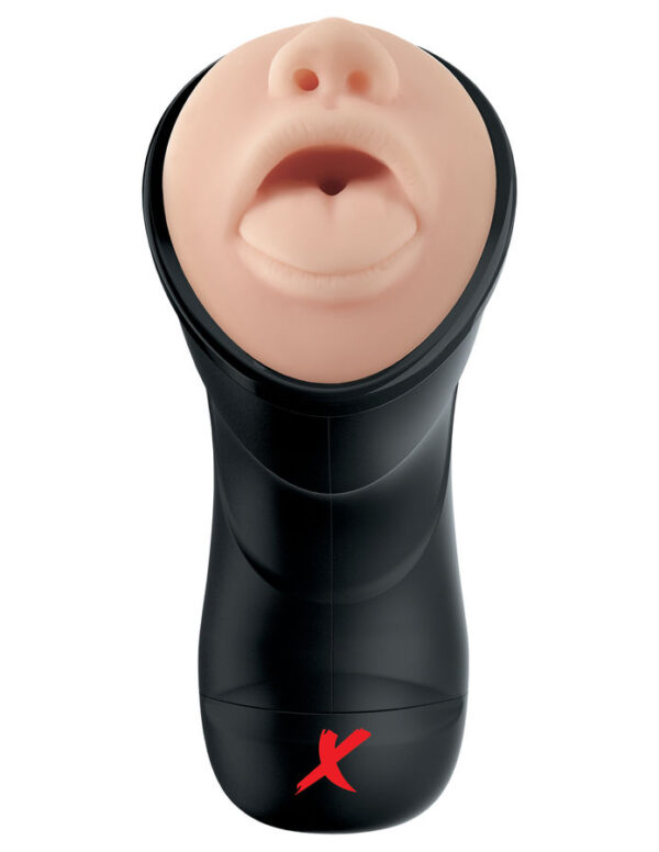 Pdx elite stroker realistico garganta profunda con vibracion