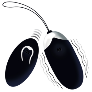 Intense flippy ii huevo recargable remoto negro