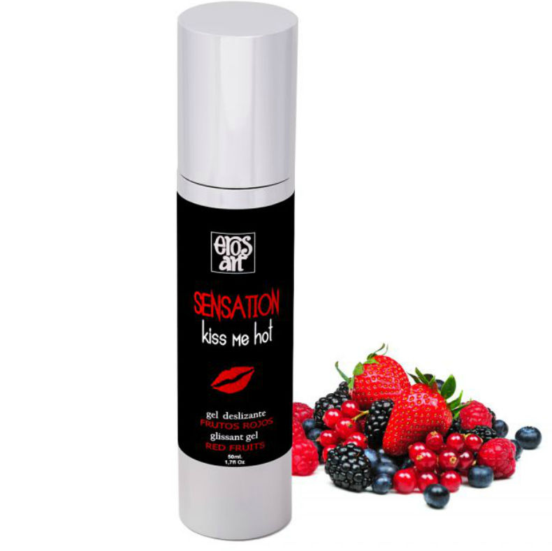 Eros sensattion lubricante natural frutos rojos 50ml