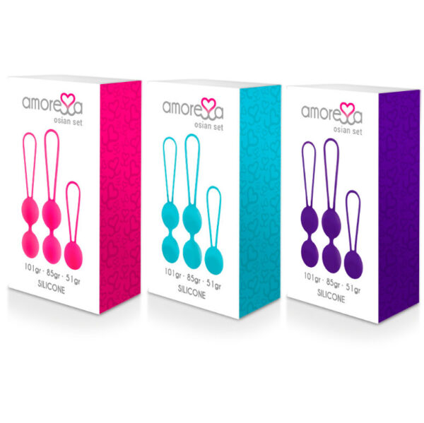 Amoressa osian set premium silicona lila