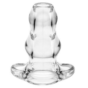 Perfectfit double tunnel plug mediano transparente