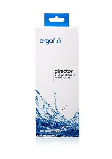 Perfect fit ergoflo extra anal douche black