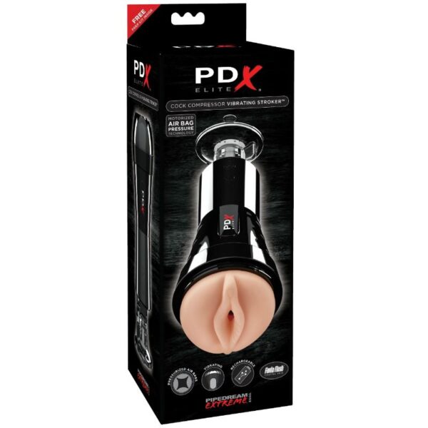 Pdx elite - masturbador con vibraci?n y efecto compresor