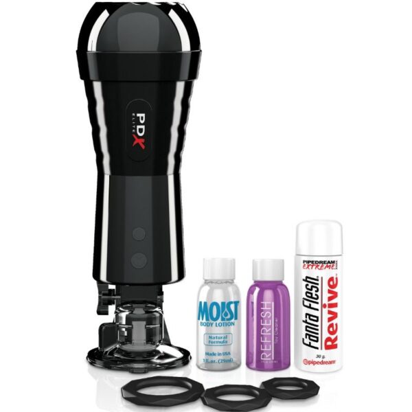 Pdx elite - masturbador con vibraci?n y efecto compresor