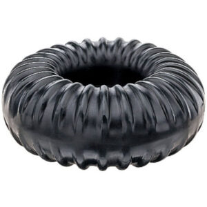 Perfect fit ribbed anillo negro