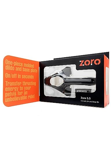 Perfectfit zoro pene silicona 14 cm con arn?s negro