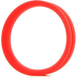 Screaming o - anillo pene y testiculos ring o xxl - rojo