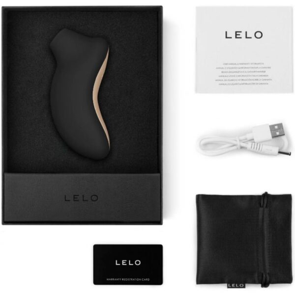 Lelo estimulador clitoris sona negro