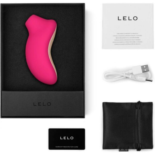 Lelo estimulador clitoris sona color cereza