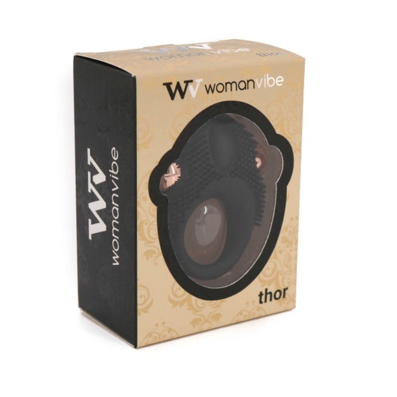 Womanvibe thor anillo vibrador silicona