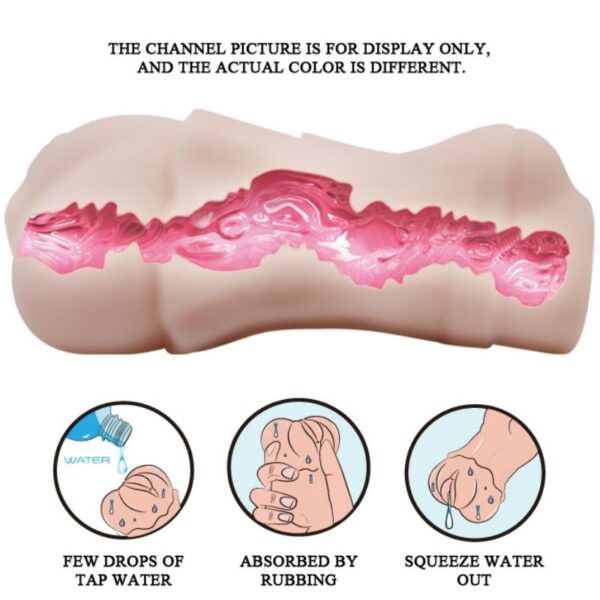 Crazy bull - masturbador water skin vagina con bala vibradora 2