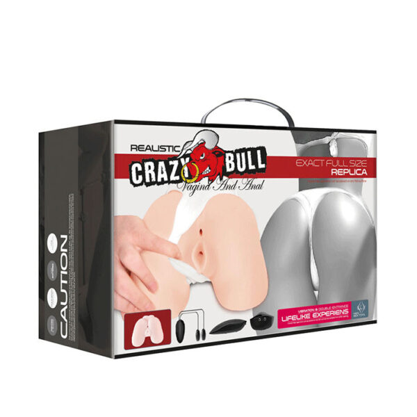 Crazy bull - vagina y ano realisticos con vibracion posicion 5