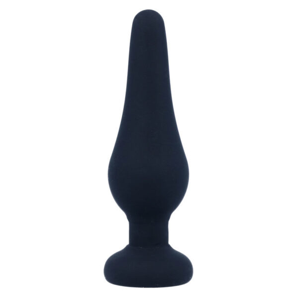 Intense anal plug pipo s silicone negro 10cm