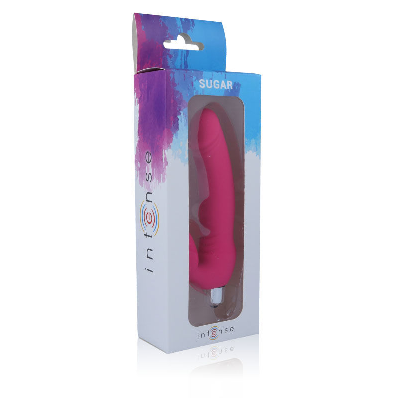 Intense sugar seven speeds silicone fushsia