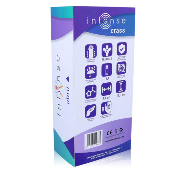 Intense crass 20 speeds silicone lila
