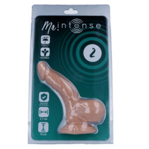 Mr intense 2 pene realistico 16 -o- 2.7cm