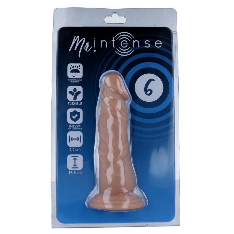 Mr intense 6 pene realistico 16.6 -o- 4.4cm