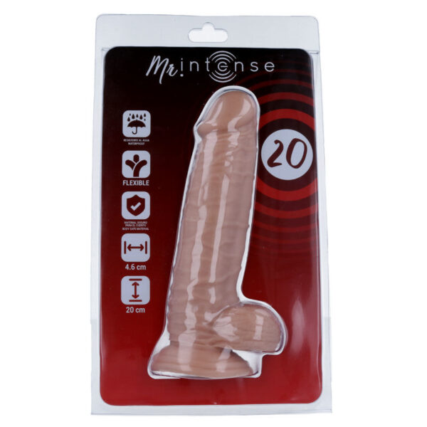 Mr intense 20 pene realistico 20 -o- 4.6cm