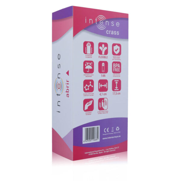 Intense crass 20 speeds silicone rosa