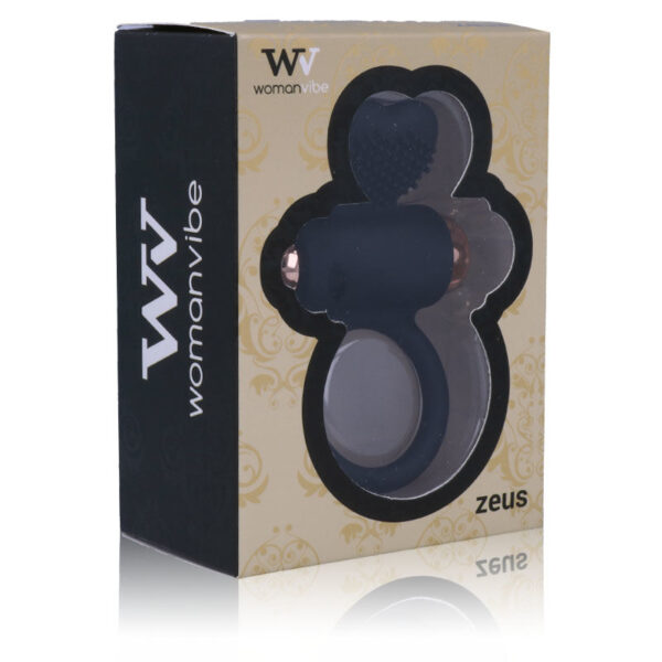 Womanvibe zeus anillo vibrador silicona