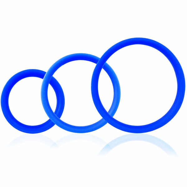 Screaming o ring pro set 3 anillos azul