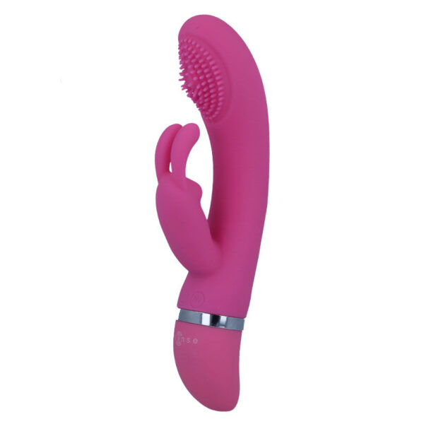Intense susy vibrador oscilante silicon rabbit rosa
