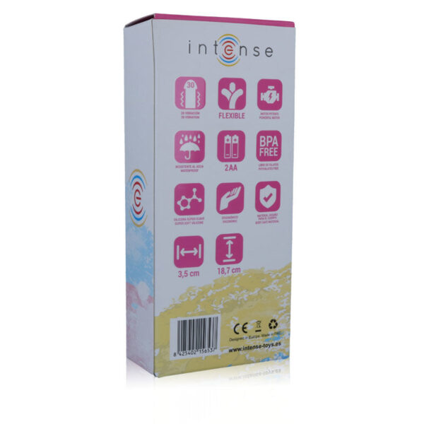 Intense leo vibrador rosa silicon luxe