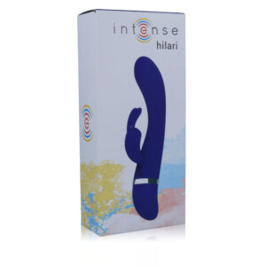 Intense hilari vibrador lila silicon luxe