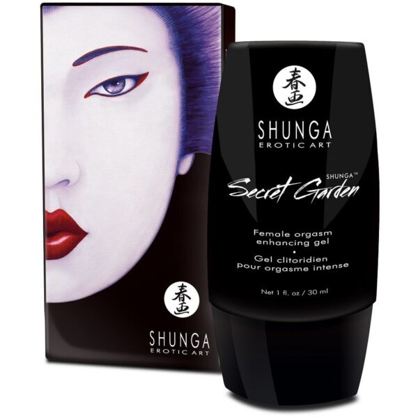Shunga crema orgasmo femenino intenso jardin secreto.