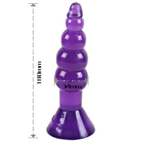 Climax happens plug anal 17cm
