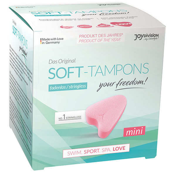 Soft-tampons tampones originales mini love / 3uds