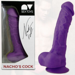 Replica pene nacho vidal 24cm lila