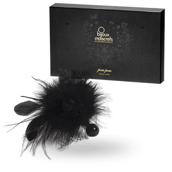 Pom pom plumero de plumas