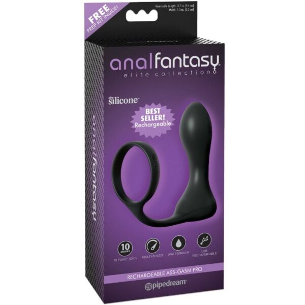 Anal fantasy elite collection ass-gasm pro recargable