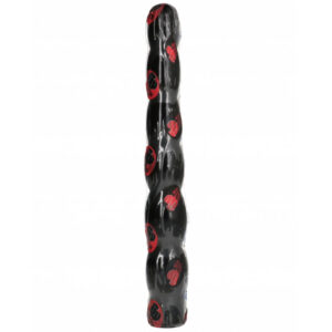 All black anal dildo 32cm