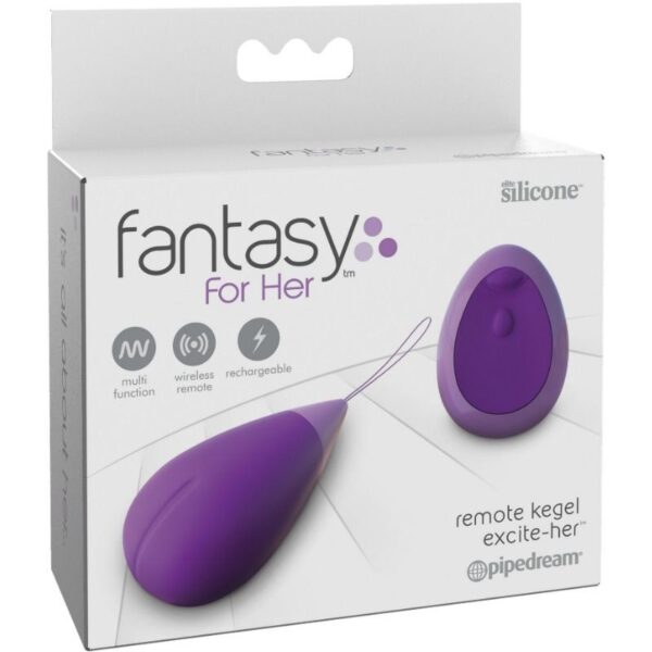 Fantasy for her huevo-masajeador control remoto excite-her