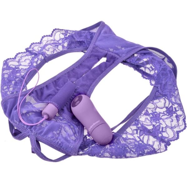 Fantasy for her tanga vibrador con abertura