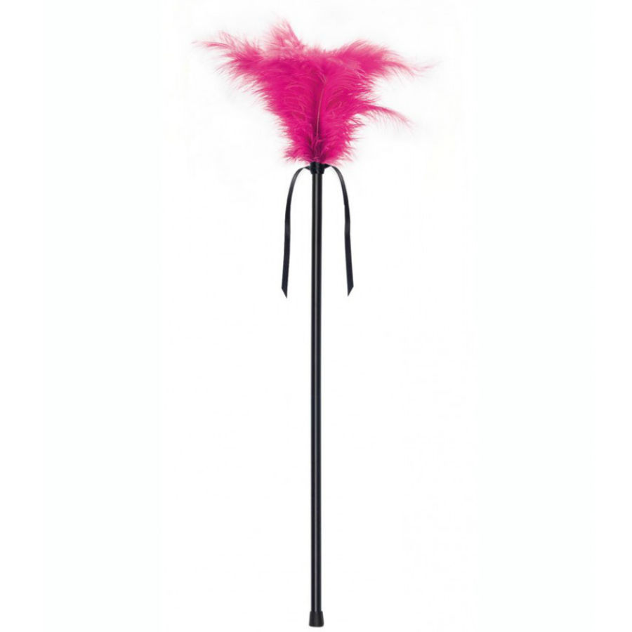 Secretplay plumero plumas rosa 40cm