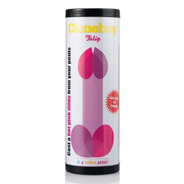Cloneboy dildo tulip rosa intenso