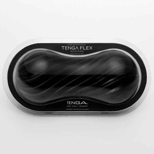 Tenga flex mastubador masculino negro.