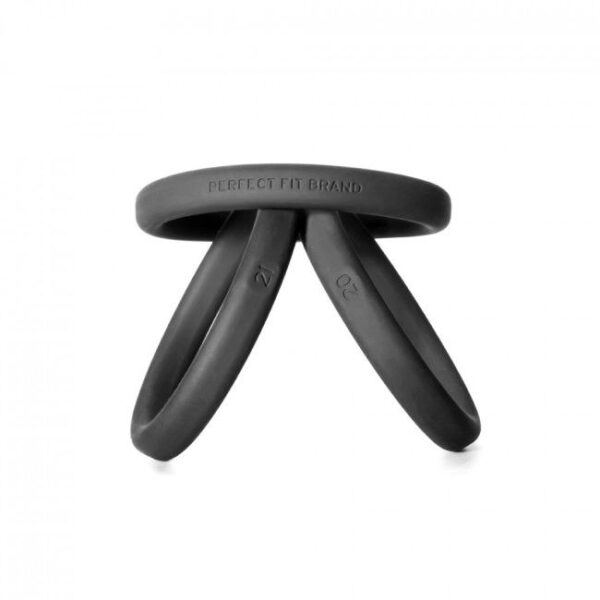 Perfecfit xact fit kit 3 anillos de silicona - 5 cm, 5.3 cm y 5,5 cm