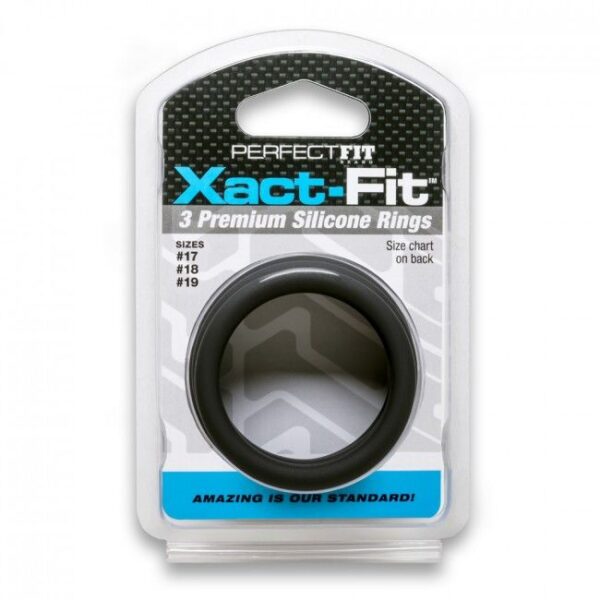Perfecfit xact fit kit 3 anillos de silicona -- 4 cm, 4.5 cm y 5 cm
