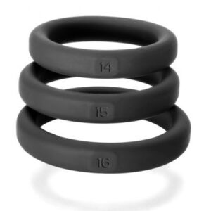 Perfect fit xact fit kit 3 anillos de silicona - 3.5 cm, 3.8 cm y 4 cm