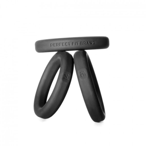 Perfect fit xact fit kit 3 anillos de silicona - 3.5 cm, 3.8 cm y 4 cm