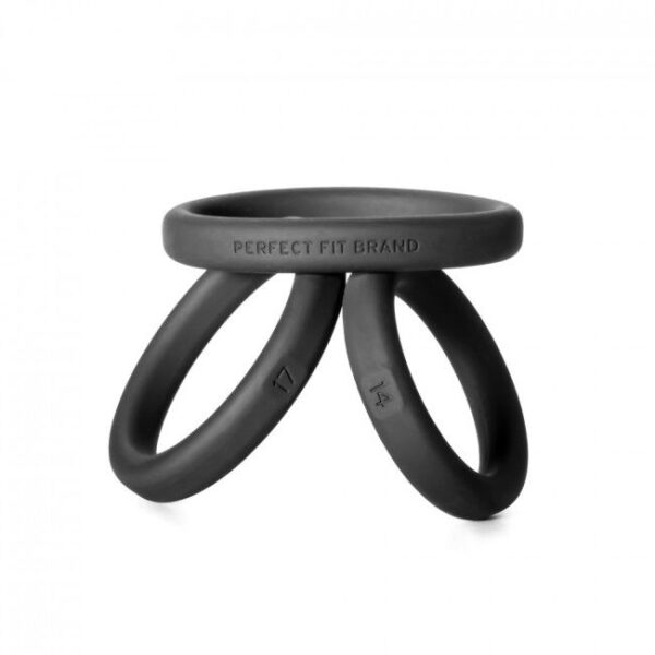 Perfectfit xact fit kit 3 anillos de silicona - 3.5 cm, 4 cm y 5 cm