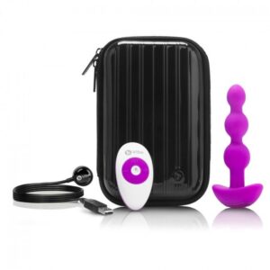B-vibe -triplet anal control remoto beads rosa