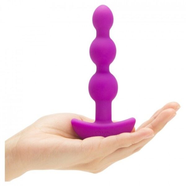 B-vibe -triplet anal control remoto beads rosa