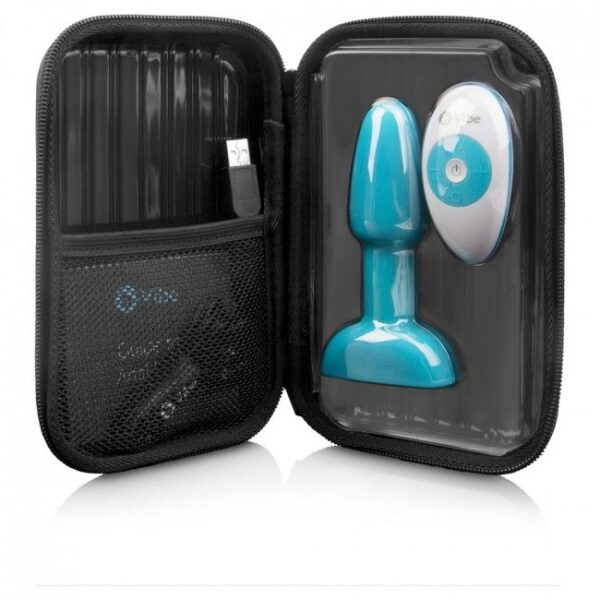 B-vibe rimming control remoto anal plug  petite  teal