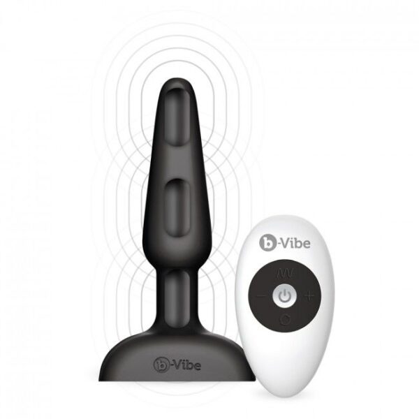 B-vibe trio control remoto plug anal negro